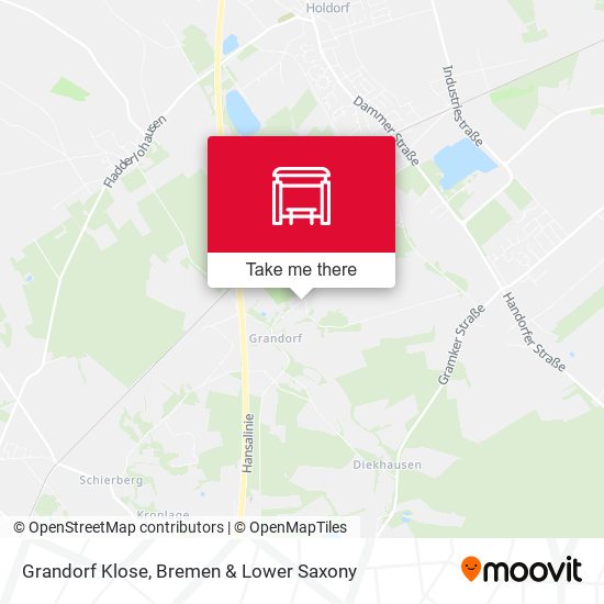 Grandorf Klose map