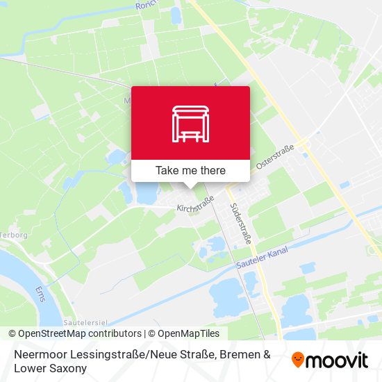 Neermoor Lessingstraße / Neue Straße map