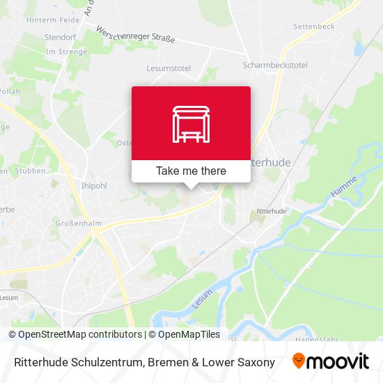 Ritterhude Schulzentrum map