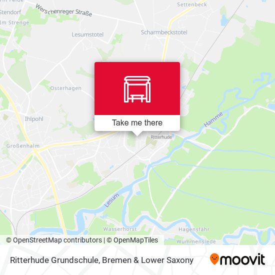 Ritterhude Grundschule map