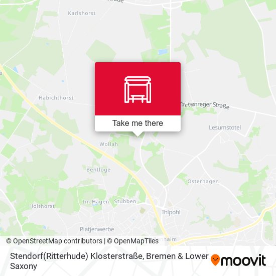 Stendorf(Ritterhude) Klosterstraße map