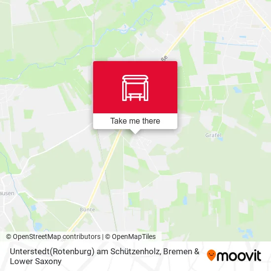 Карта Unterstedt(Rotenburg) am Schützenholz