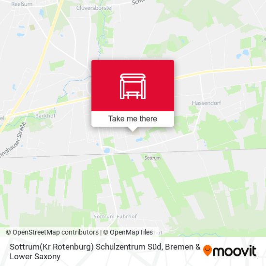 Sottrum(Kr Rotenburg) Schulzentrum Süd map