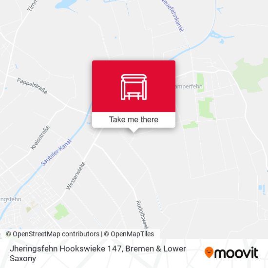 Jheringsfehn Hookswieke 147 map