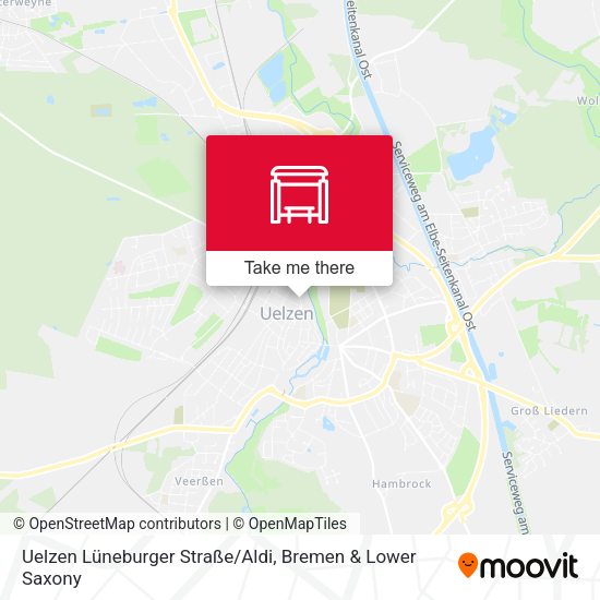 Uelzen Lüneburger Straße/Aldi map