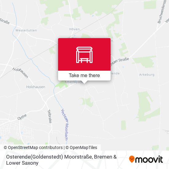 Osterende(Goldenstedt) Moorstraße map