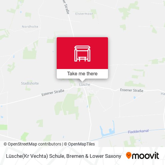 Lüsche(Kr Vechta) Schule map