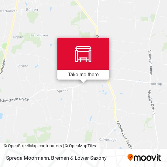 Spreda Moormann map
