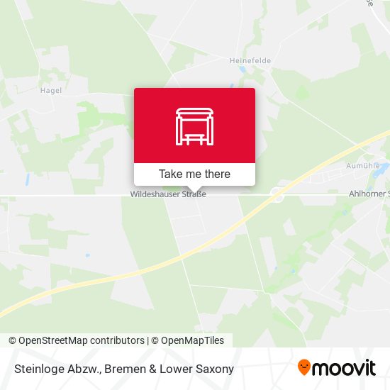 Steinloge Abzw. map