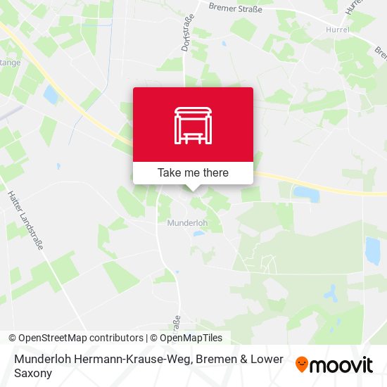 Munderloh Hermann-Krause-Weg map