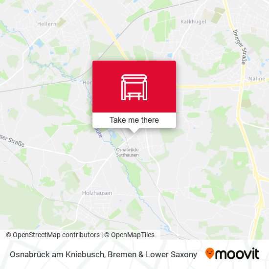 Osnabrück am Kniebusch map