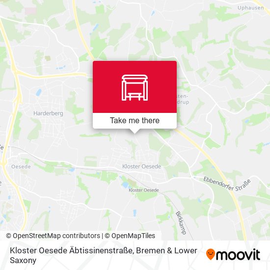 Kloster Oesede Äbtissinenstraße map