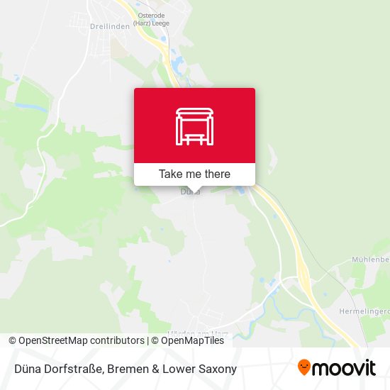 Düna Dorfstraße map