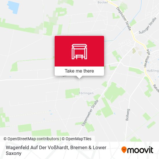 Wagenfeld Auf Der Voßhardt map