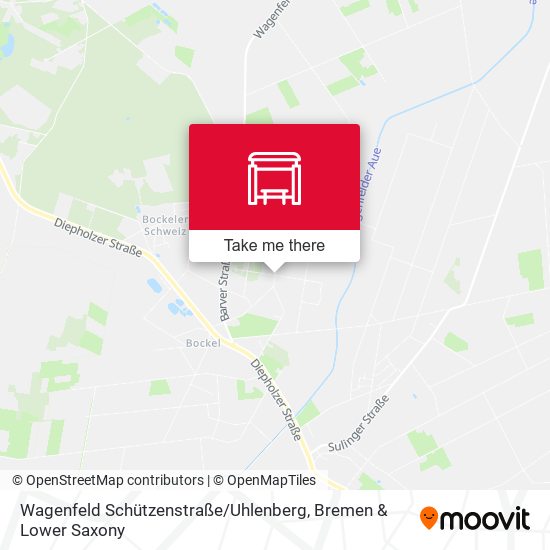 Wagenfeld Schützenstraße / Uhlenberg map