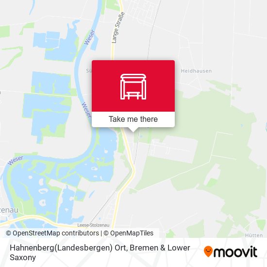 Hahnenberg(Landesbergen) Ort map