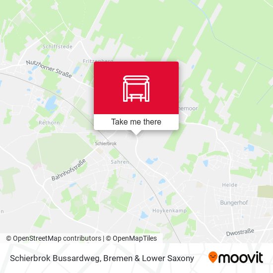 Schierbrok Bussardweg map