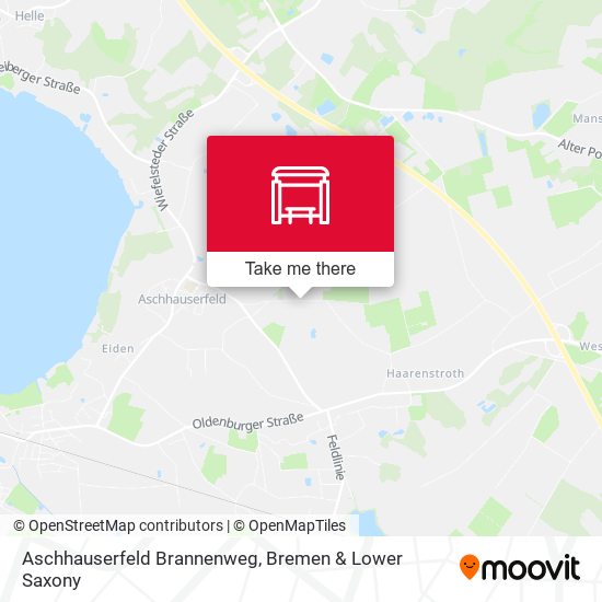 Aschhauserfeld Brannenweg map