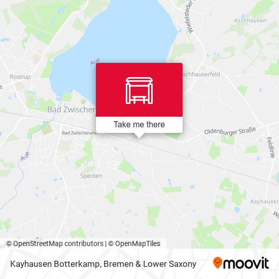 Kayhausen Botterkamp map