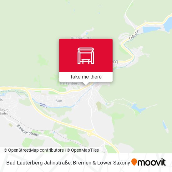 Bad Lauterberg Jahnstraße map