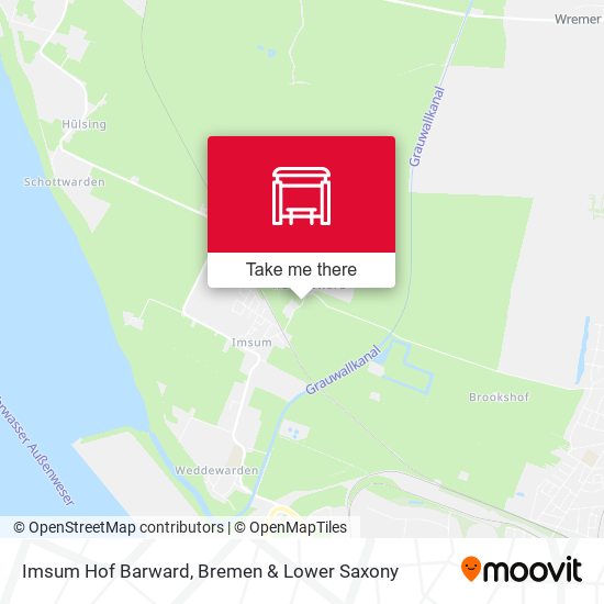 Imsum Hof Barward map