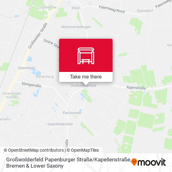 Großwolderfeld Papenburger Straße / Kapellenstraße map
