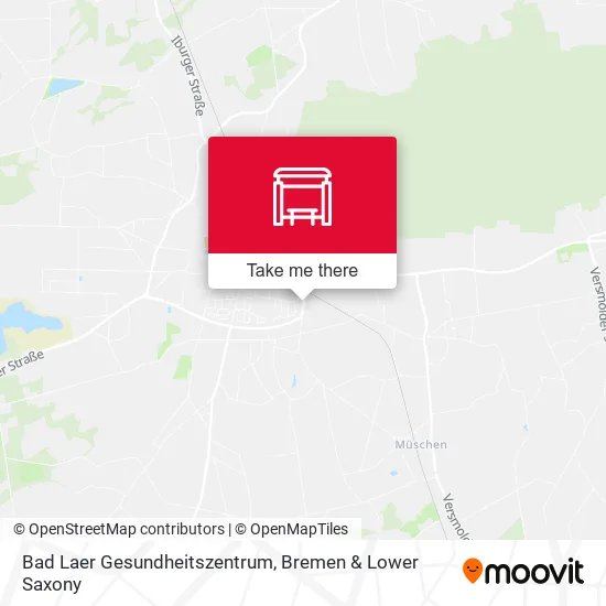 Карта Bad Laer Gesundheitszentrum