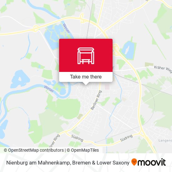 Nienburg am Mahnenkamp map