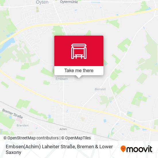 Embsen(Achim) Laheiter Straße map