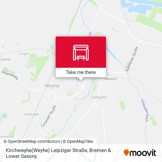 Kirchweyhe(Weyhe) Leipziger Straße map