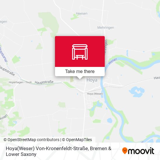 Hoya(Weser) Von-Kronenfeldt-Straße map