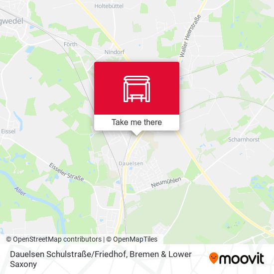 Dauelsen Schulstraße/Friedhof map