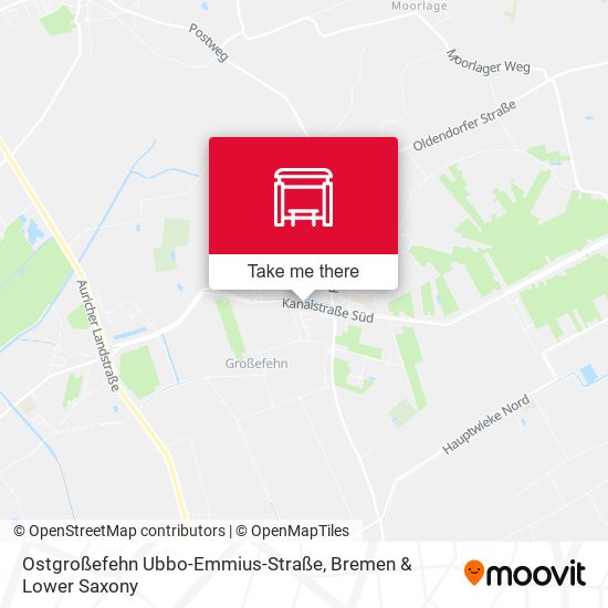 Ostgroßefehn Ubbo-Emmius-Straße map