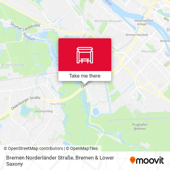 Карта Bremen Norderländer Straße
