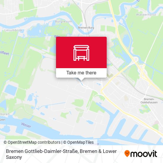 Bremen Gottlieb-Daimler-Straße map