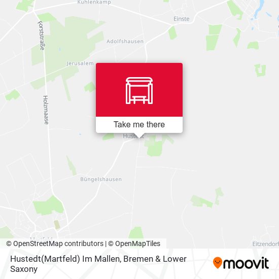 Hustedt(Martfeld) Im Mallen map
