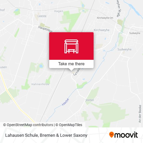 Lahausen Schule map