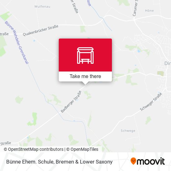 Bünne Ehem. Schule map