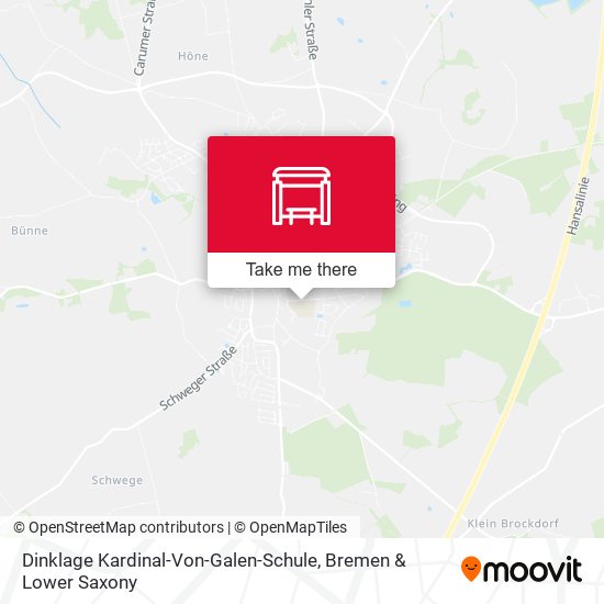 Dinklage Kardinal-Von-Galen-Schule map