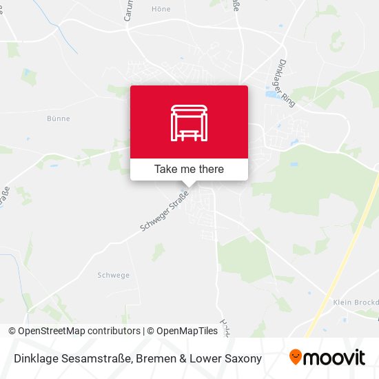 Dinklage Sesamstraße map