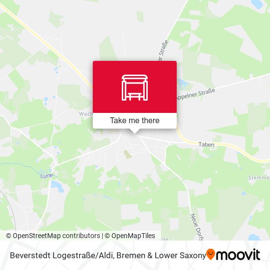Beverstedt Logestraße/Aldi map
