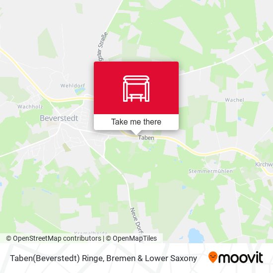 Taben(Beverstedt) Ringe map