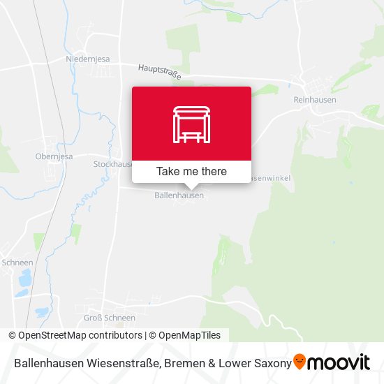 Ballenhausen Wiesenstraße map