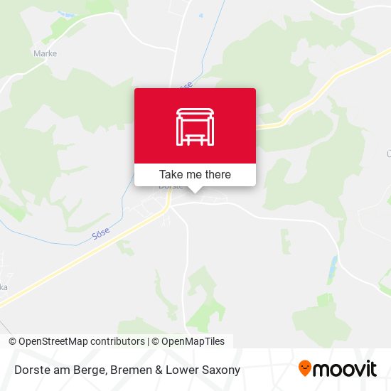 Dorste am Berge map