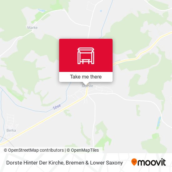 Dorste Hinter Der Kirche map