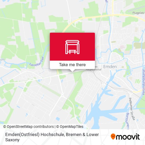 Emden(Ostfriesl) Hochschule map