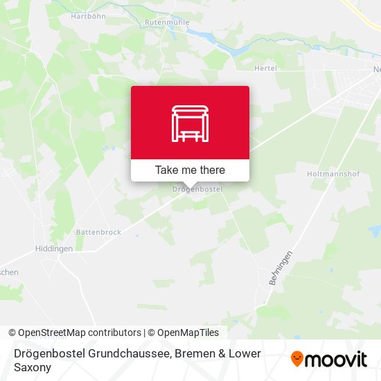 Drögenbostel Grundchaussee map