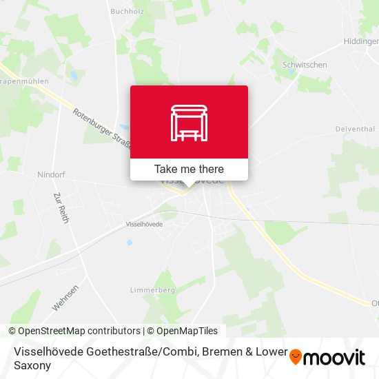 Visselhövede Goethestraße / Combi map