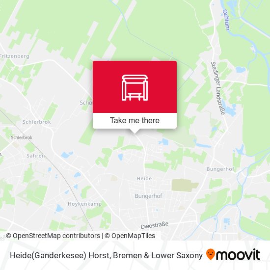 Heide(Ganderkesee) Horst map