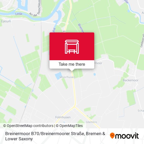 Breinermoor B70 / Breinermoorer Straße map